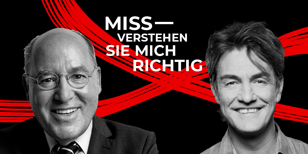 Tickets Matze Knop zu Gast bei Gregor Gysi, Missverstehen Sie mich richtig in Berlin