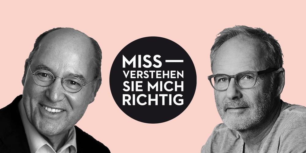 Tickets Gregor Gysi & Reinhold Beckmann, MISSVERSTEHEN SIE MICH RICHTIG! in Berlin