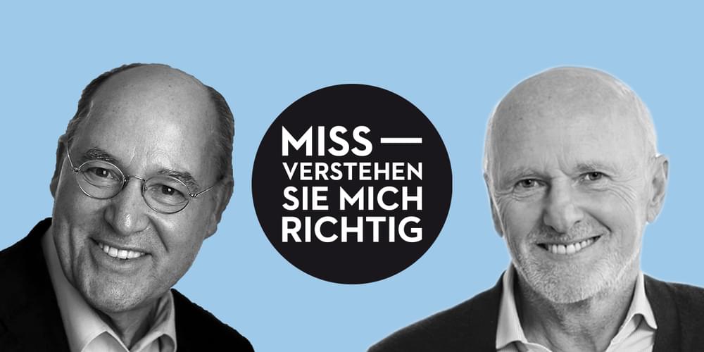 Tickets Gregor Gysi & Dirk Roßmann, MISSVERSTEHEN SIE MICH RICHTIG! in Berlin