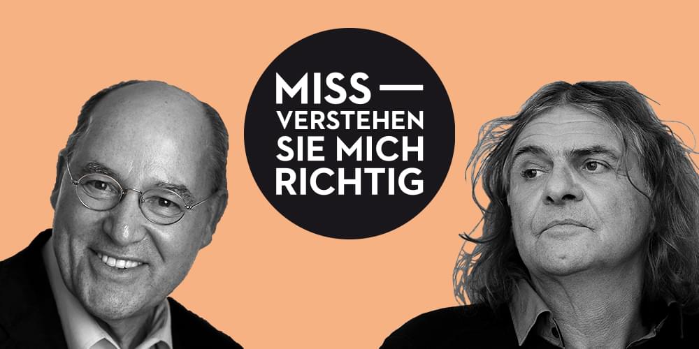 Tickets Gregor Gysi & Wenzel, MISSVERSTEHEN SIE MICH RICHTIG! in Berlin