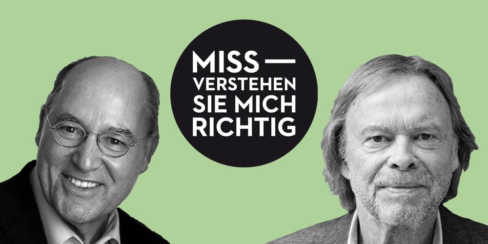 Tickets Gregor Gysi & Volker Lechtenbrink, MISSVERSTEHEN SIE MICH RICHTIG! in Berlin