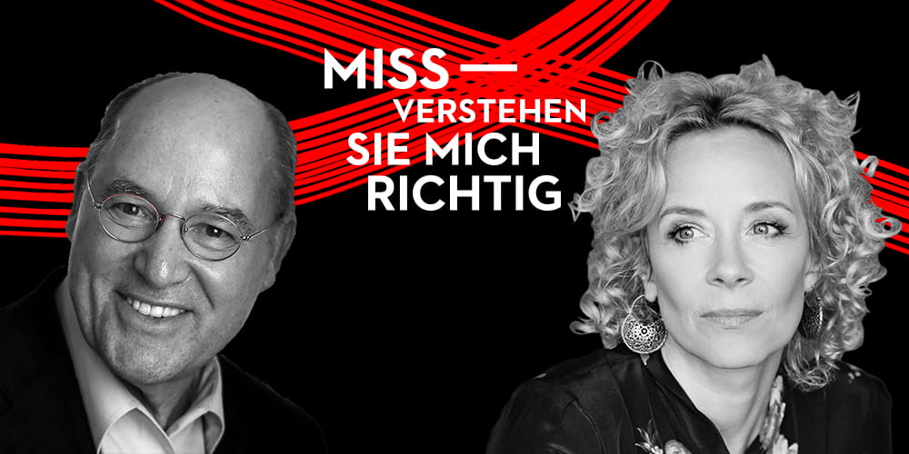 Tickets Gregor Gysi & Katja Riemann, MISSVERSTEHEN SIE MICH RICHTIG! in Berlin