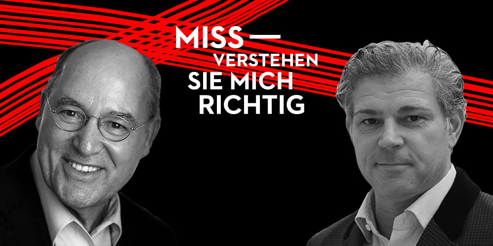 Tickets Gregor Gysi & Prof. Dr. Michael Tsokos, MISSVERSTEHEN SIE MICH RICHTIG! in Berlin