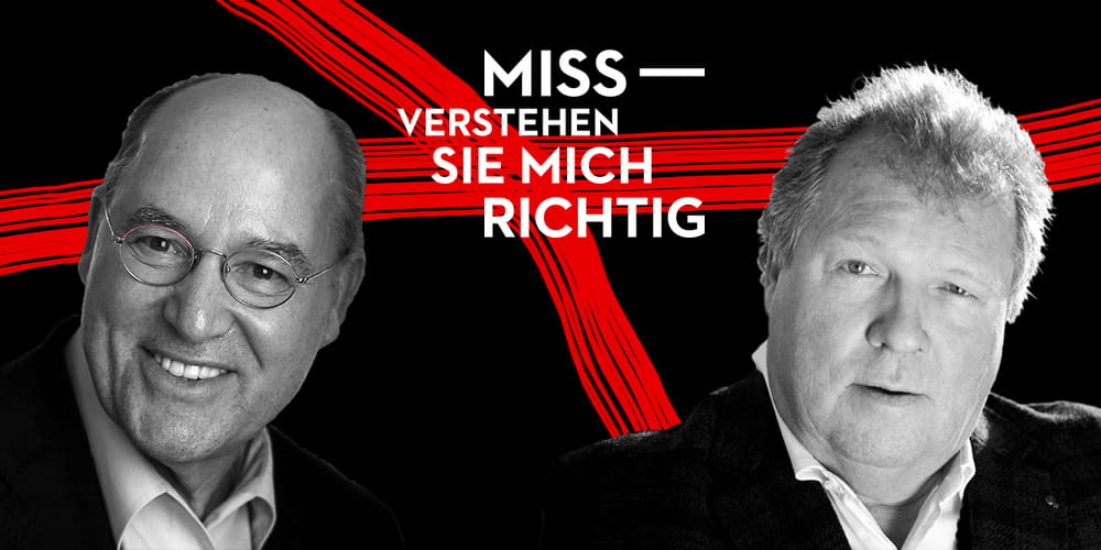 Tickets Gregor Gysi & Thomas Freitag, MISSVERSTEHEN SIE MICH RICHTIG! in Berlin