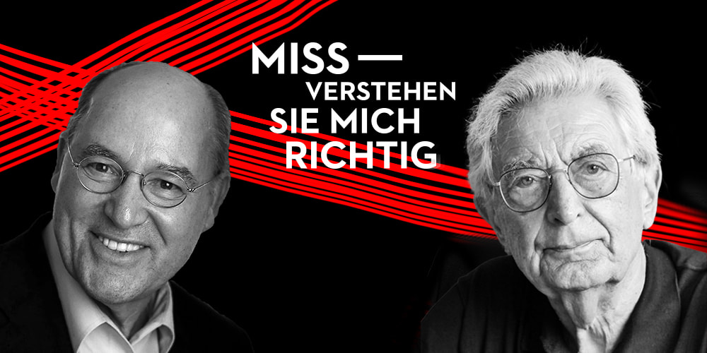 Tickets Gregor Gysi & Gerhart Baum, MISSVERSTEHEN SIE MICH RICHTIG! in Berlin