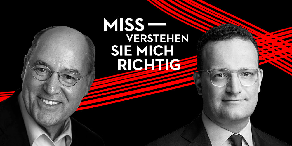 Tickets Gregor Gysi & Jens Spahn, MISSVERSTEHEN SIE MICH RICHTIG! in Berlin