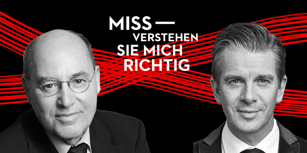 Tickets Gregor Gysi & Markus Lanz, Missverstehen Sie mich richtig in Berlin