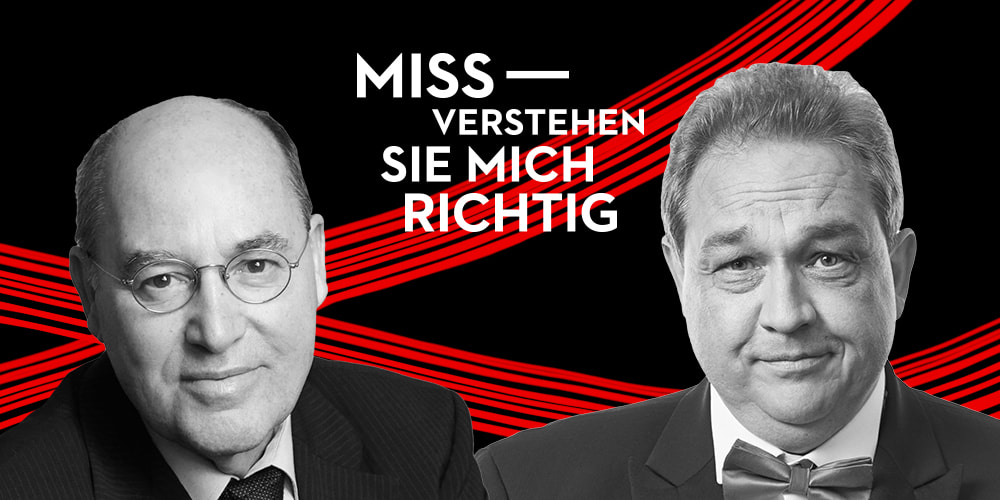 Tickets Gregor Gysi & Oliver Kalkofe, Missverstehen Sie mich richtig in Berlin