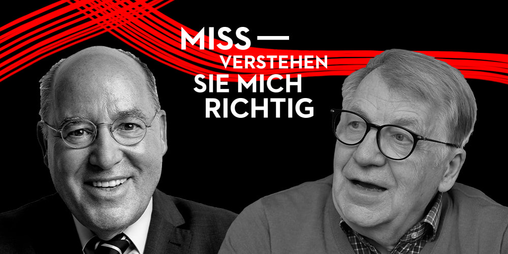 Tickets Gregor Gysi & Eberhard Diepgen, Missverstehen Sie mich richtig in Berlin