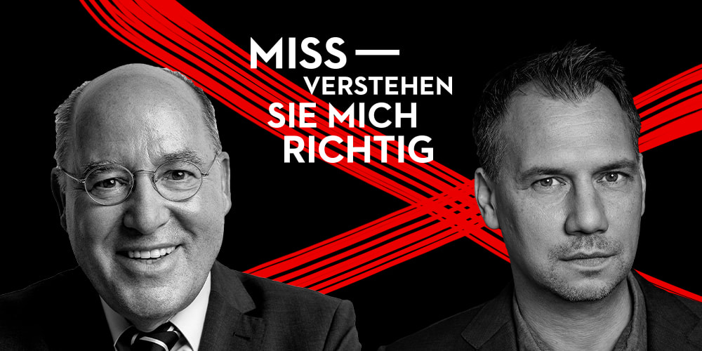 Tickets Gregor Gysi & Sebastian Fitzek, Missverstehen Sie mich richtig! in Reinickendorf (nur 20 min. mit der U8 vom Alexanderplatz!)