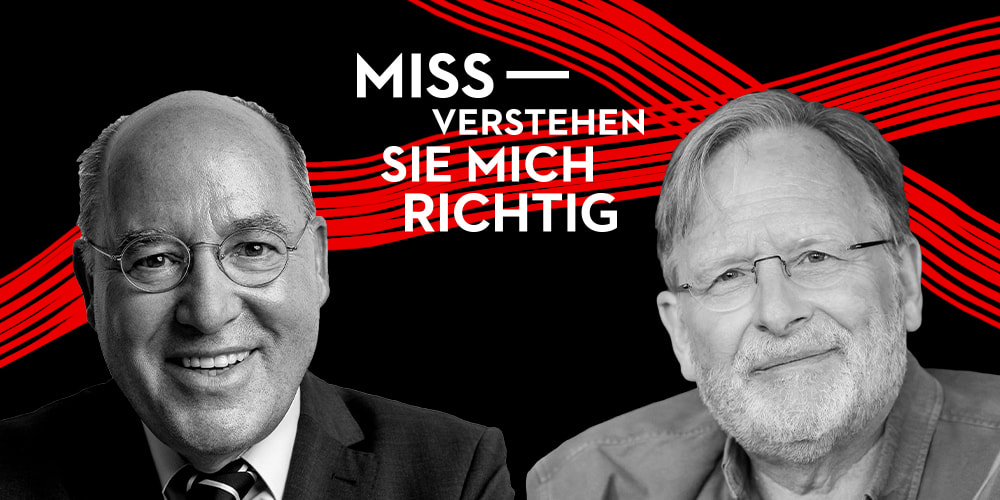 Tickets Gregor Gysi im Gespräch mit Prof. Dietrich Grönemeyer, Missverstehen Sie mich richtig in Berlin
