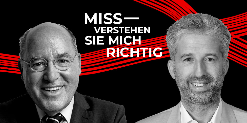 Tickets Gregor Gysi im Gespräch mit Boris Palmer, Missverstehen Sie mich richtig in Berlin