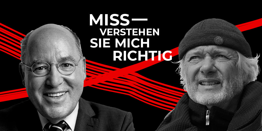 Tickets Gregor Gysi im Gespräch mit Arved Fuchs, Missverstehen Sie mich richtig! in Reinickendorf (nur 20 min. mit der U8 vom Alexanderplatz!)
