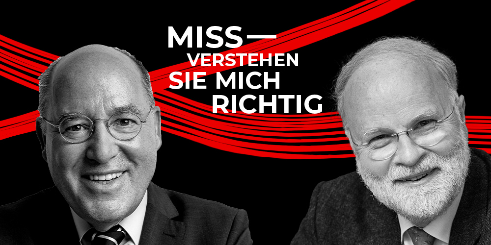 Tickets Gregor Gysi im Gespräch mit Dr. Manfred Lütz, Missverstehen Sie mich richtig in Berlin