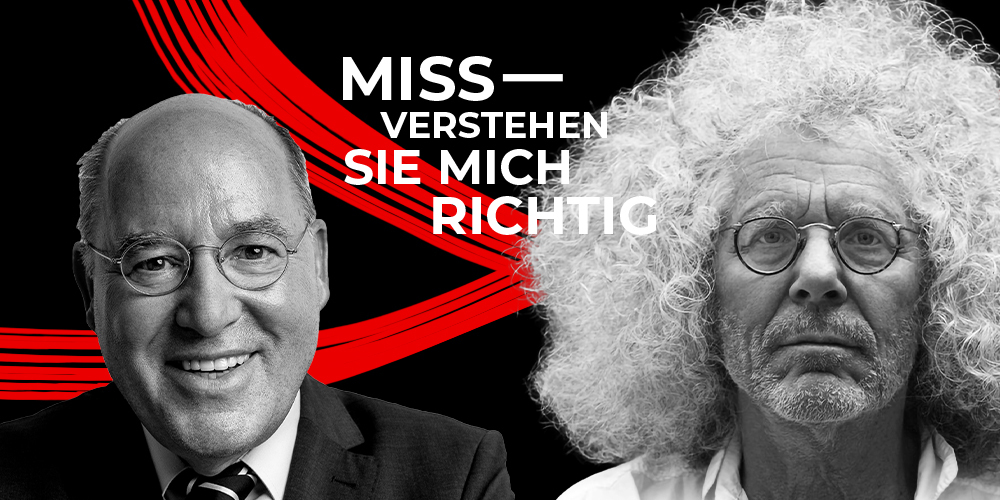 Tickets Rainer Langhans zu Gast bei Gregor Gysi, Missverstehen Sie mich richtig in Berlin