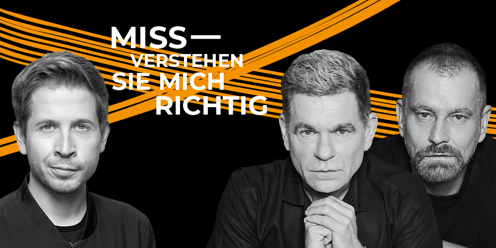 Tickets Peter Plate und Ulf Sommer zu Gast bei Kevin Kühnert, Missverstehen Sie mich richtig in Berlin