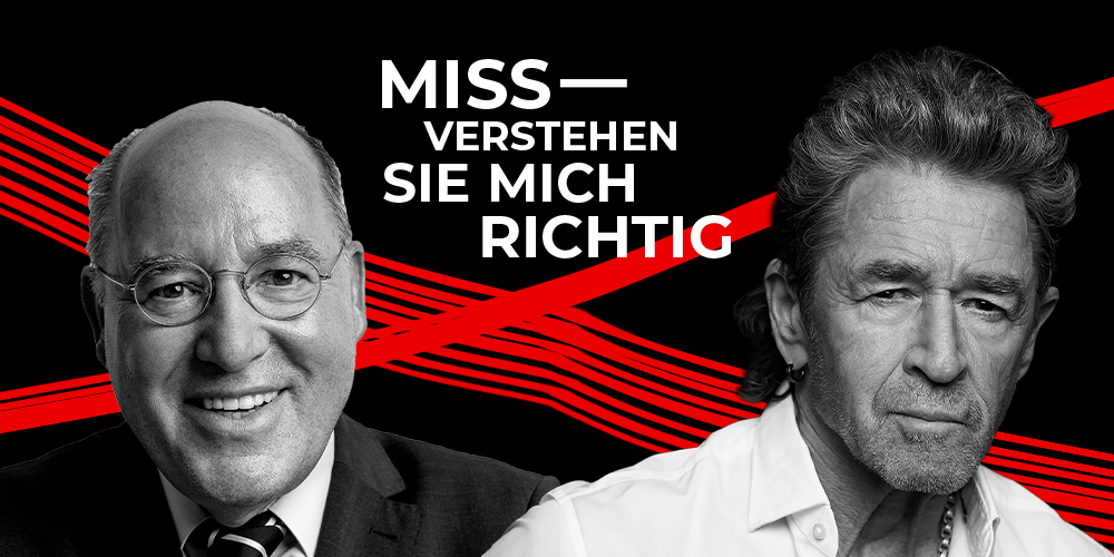 Tickets Peter Maffay zu Gast bei Gregor Gysi, Missverstehen Sie mich richtig in Berlin