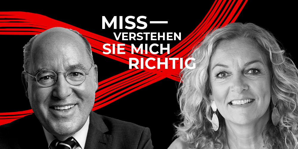 Tickets Bettina Tietjen zu Gast bei Gregor Gysi, Missverstehen Sie mich richtig in Berlin
